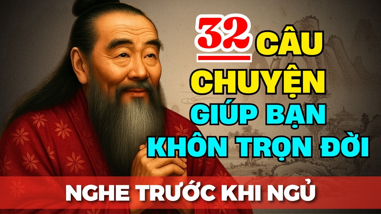32 câu chuyện TRIẾT LÝ TRÍ TUỆ THÂM THÚY giúp bạn KHÔN TRỌN ĐỜI | Tríết Lý Cuộc Sống