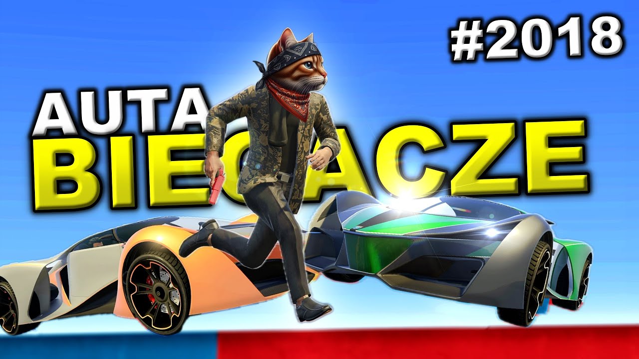 GTA 5 ONLINE Po Polsku💥PAN PAVEŁ ma FARTA - AUTA vs BIEGACZE 