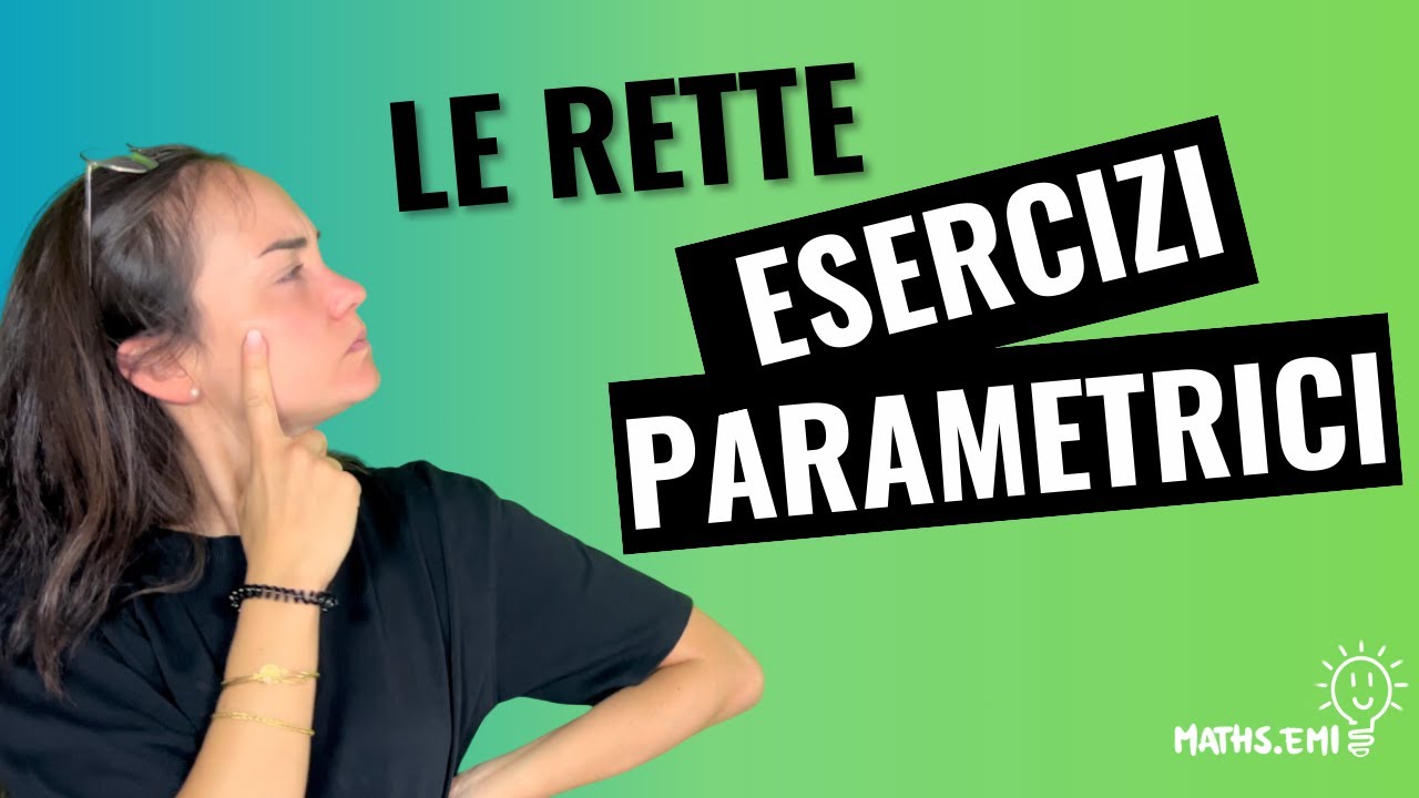ESERCIZI PARAMETRICI con le RETTA: teoria per calcolare il parametro #matematica #geometr&iacute;aanal&iacute;tica
