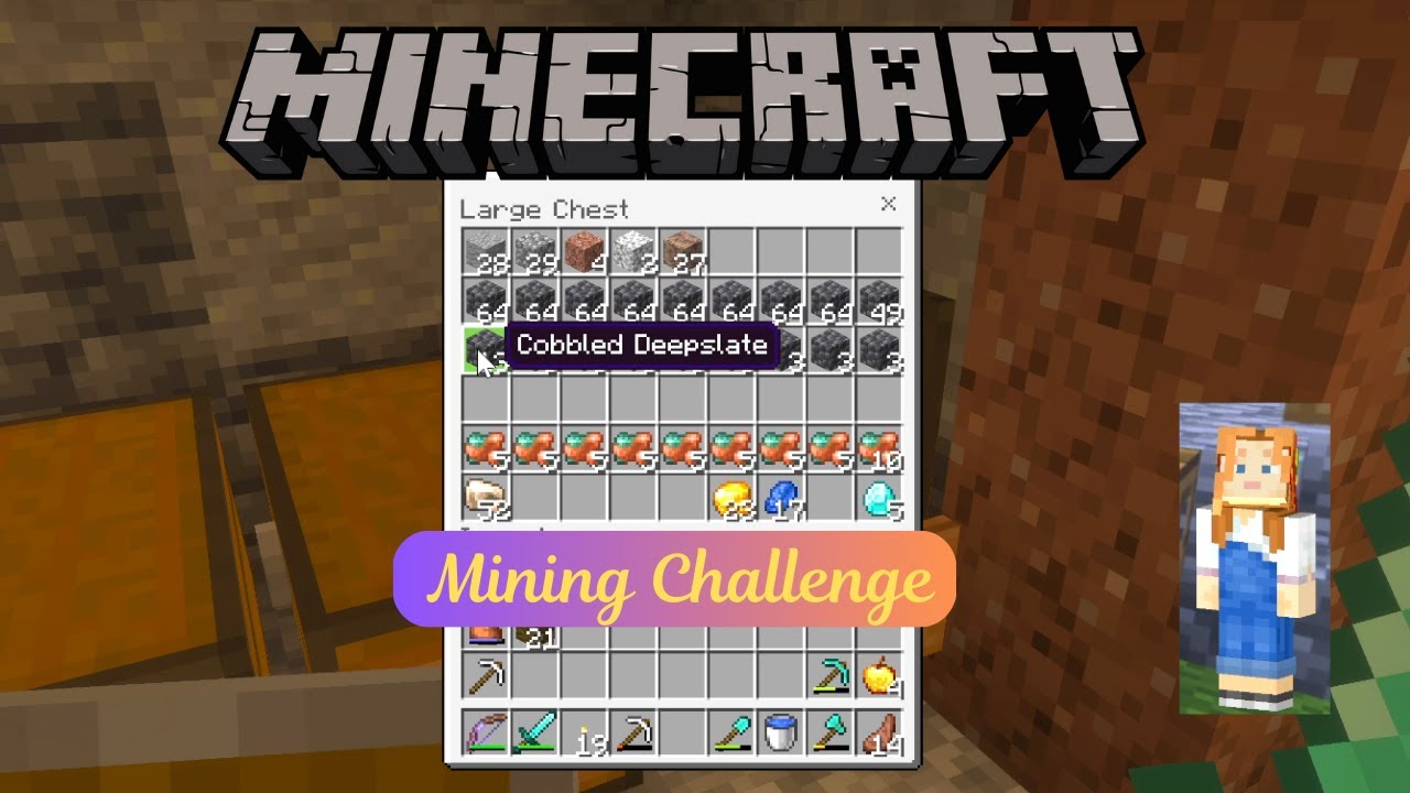 Level 0 is best for Multi Block Mining; Bedrock 1.21 Survival Let's Play