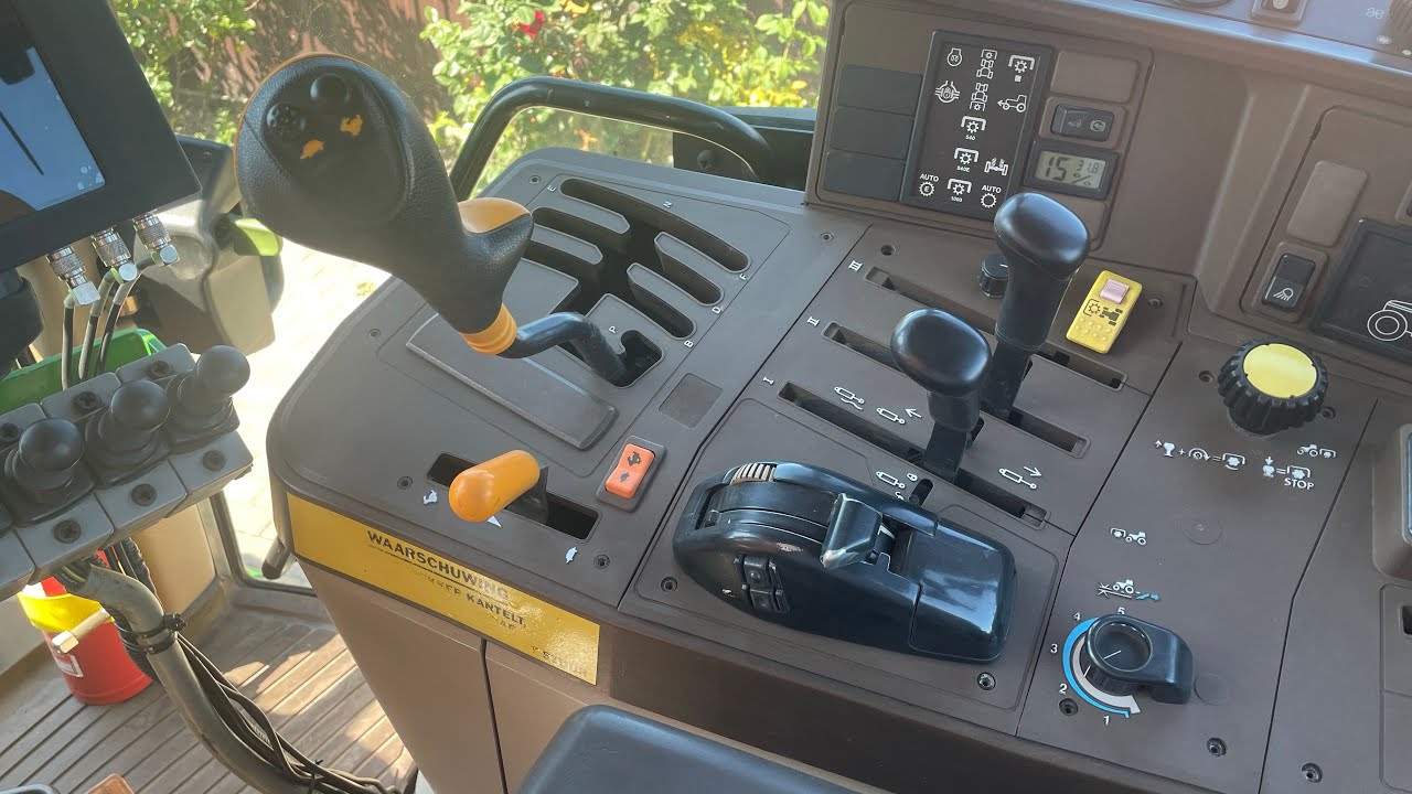 John Deere 6210 трансмиссия Power Quad Plus… проблема включения!