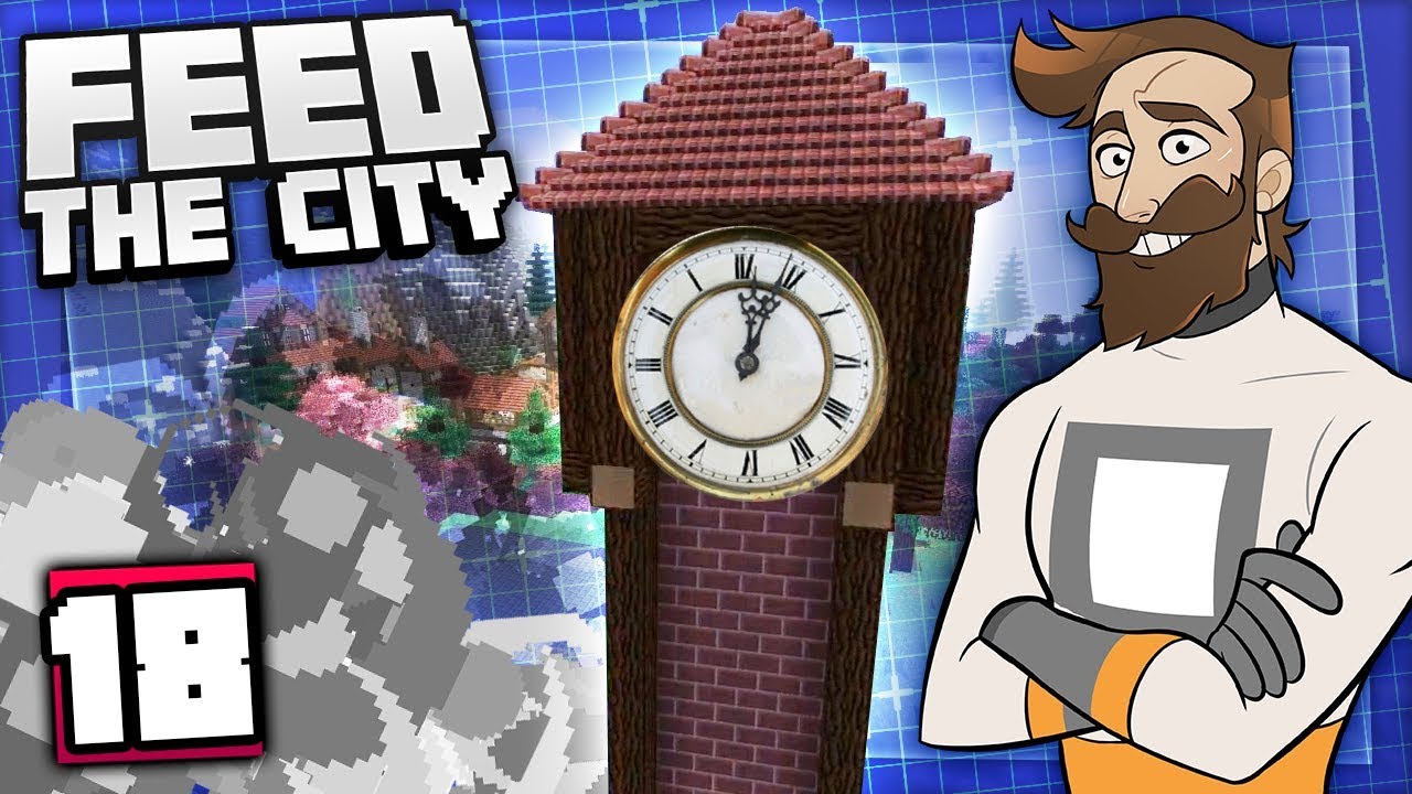 Feed The City #18 - BUILDING A TRAIN STATION!