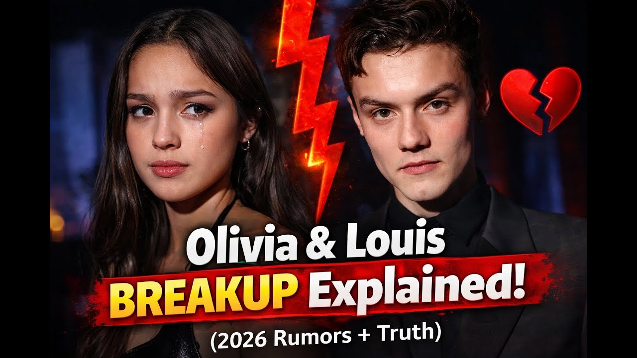 Louis Partridge Cheating Rumors & Olivia Rodrigo Split Explained