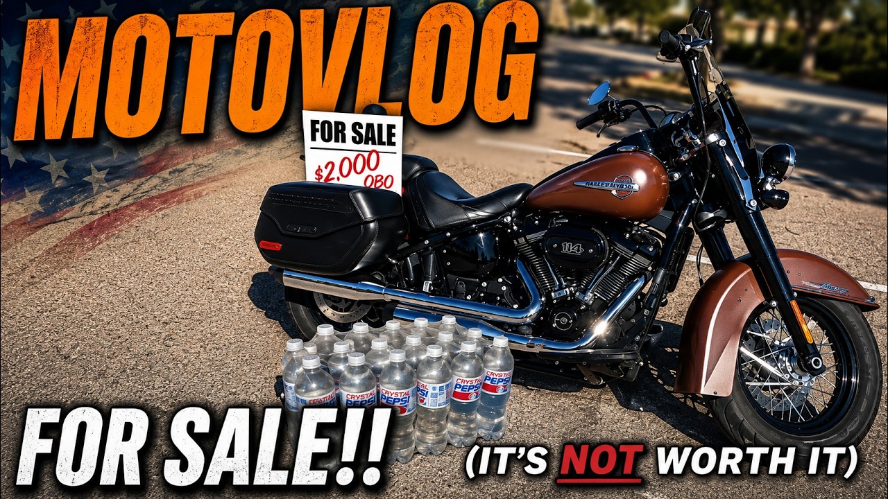 Мой Harley Davidson Heritage НЕ стоит того? (Motovlog #13)