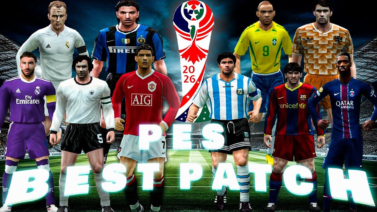 LOS MEJORES PARCHES DEL PES PARA PS2 Y ANDROID 2026 😲