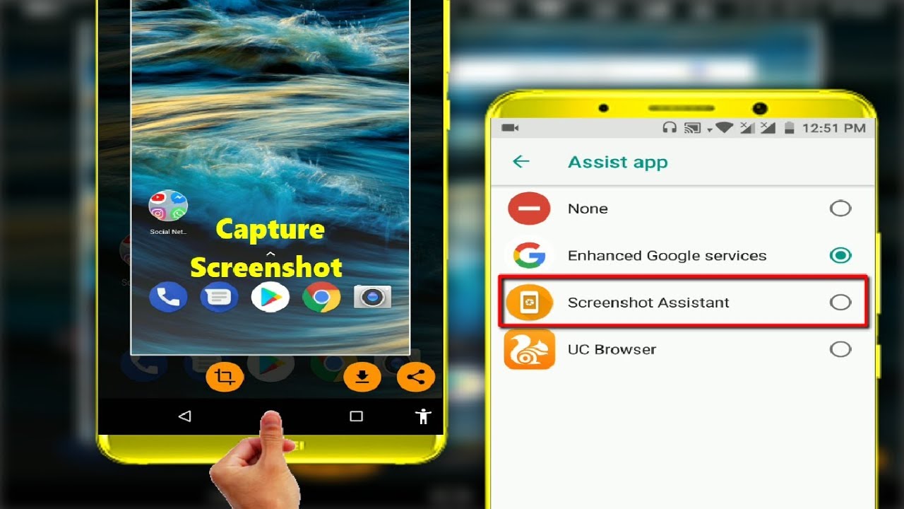 How to Take Screenshot Using Home Button in Android no root