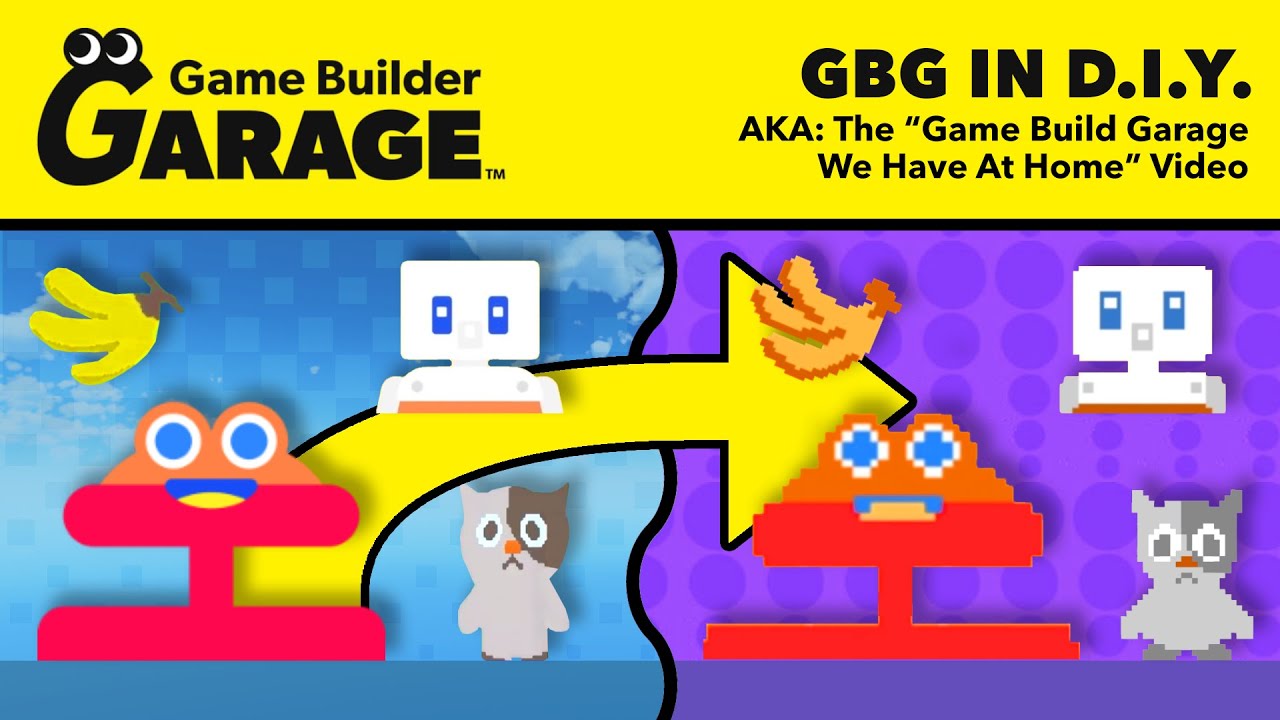 Game Builder Garage — создание GBG в WarioWare своими руками!