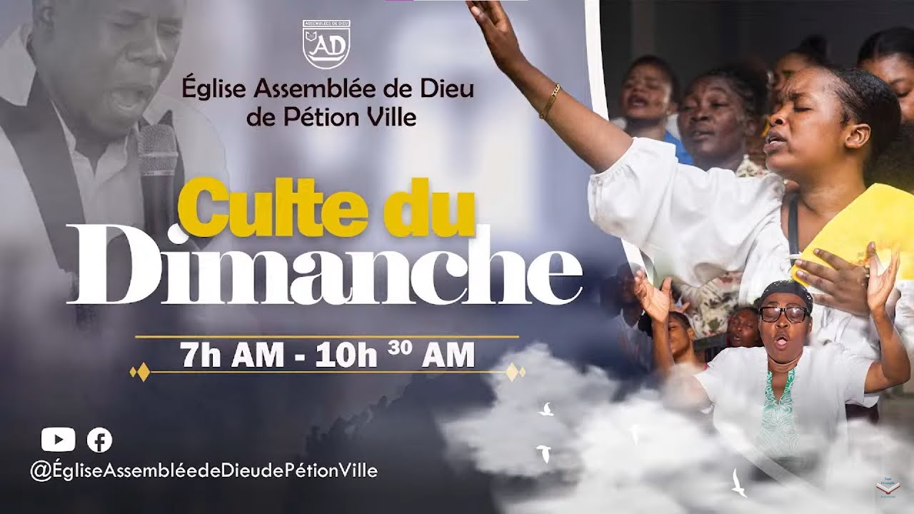 Culte du Dimanche|| Eglise Assemblée De Dieu de Pétion-Ville | 08.02.26