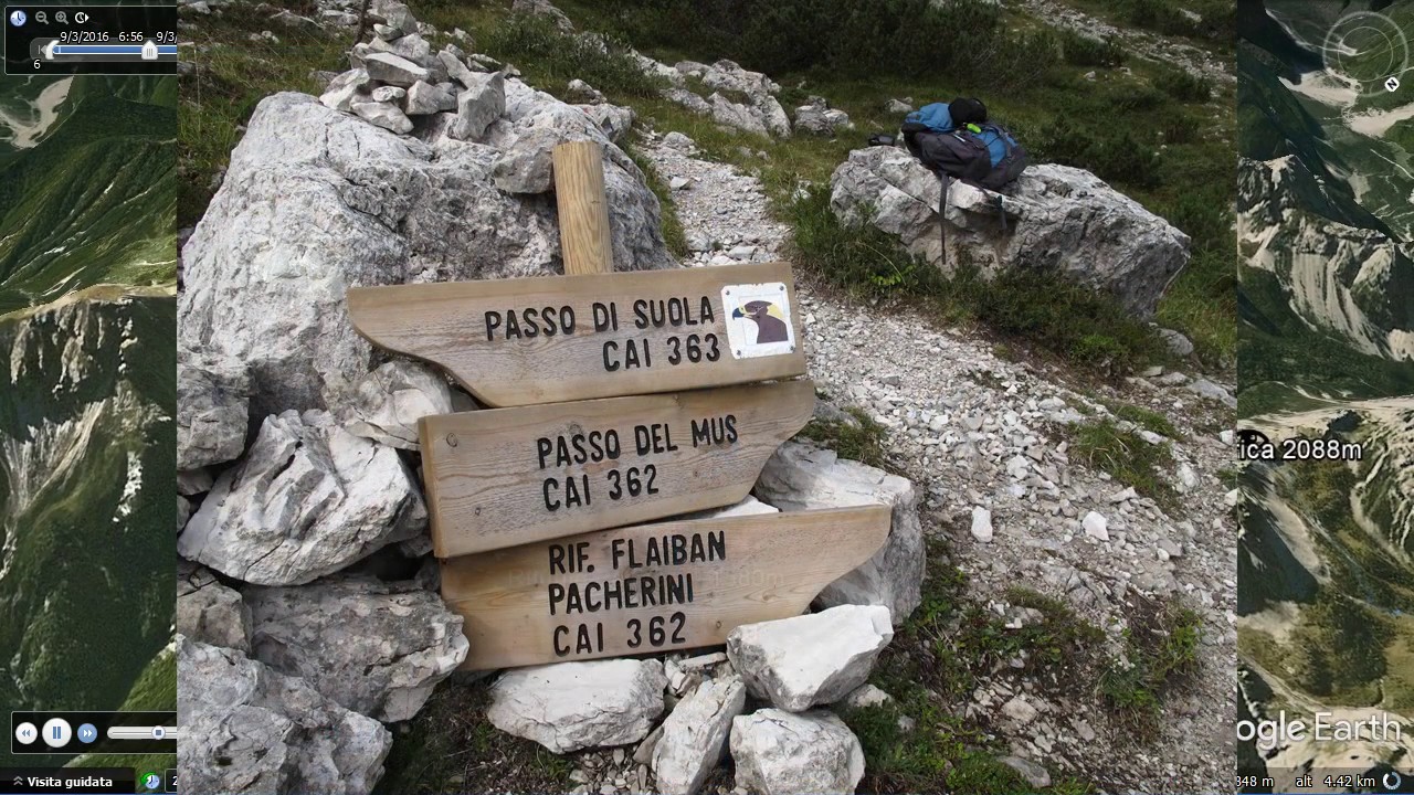 Presentazione traccia gps Truoi Dai Sclops da Forni di Sopra