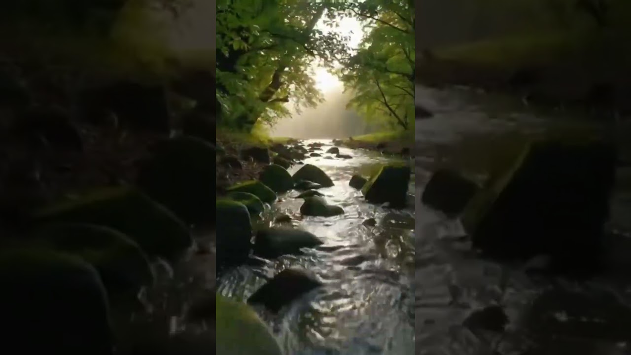 Too Beautiful to Be Real  Ocean, Forest & Nature in 4K #relax #relaxingmusic #nature #lake #shorts