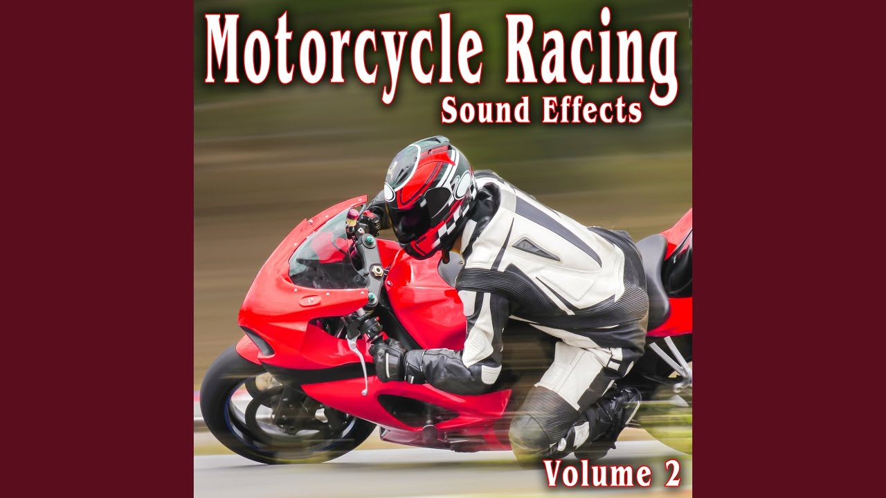 Twin Harley Motorcycle Race Start Ambience with Bikes Idling, Revving and Warming up for the...