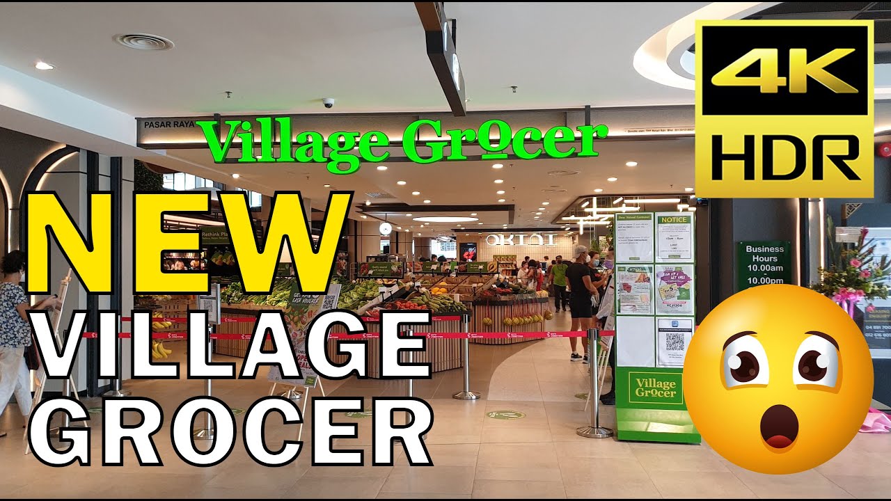 Village Grocer Penang Is Finally Here! You Can't Believe What We Found! 4K HDR