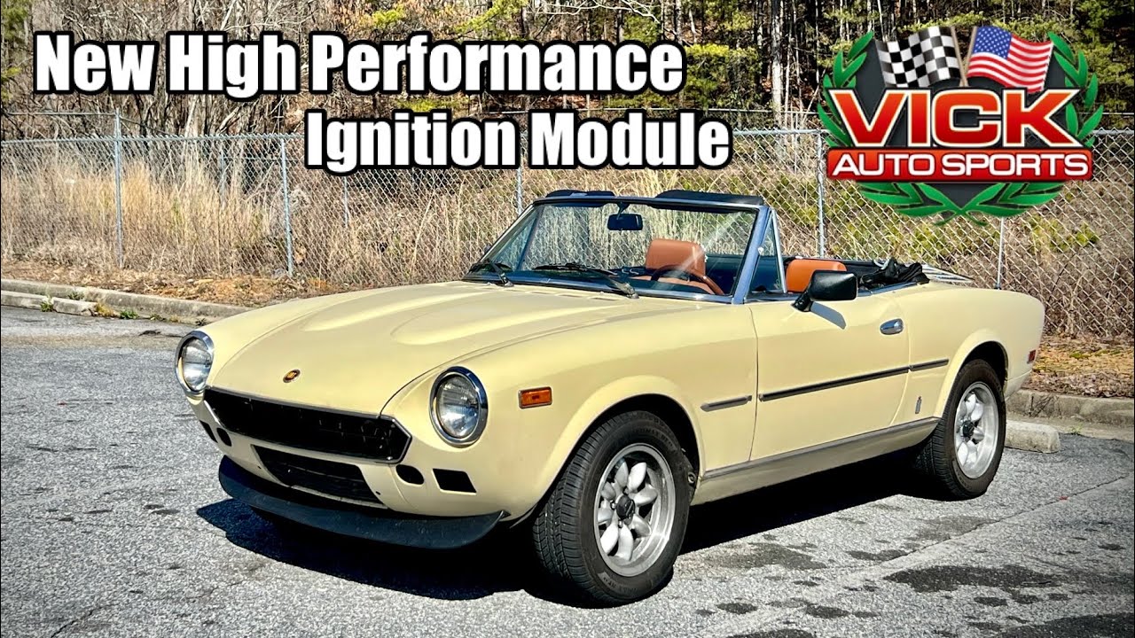 Модуль зажигания Vick's Performance — Fiat 124 Spider 1979 года выпуска (2000)