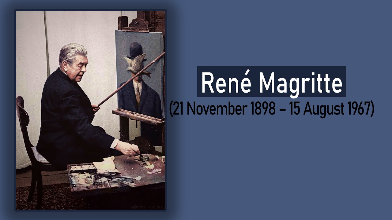 René Magritte  Most Known Paintings, Surrealist Art Master