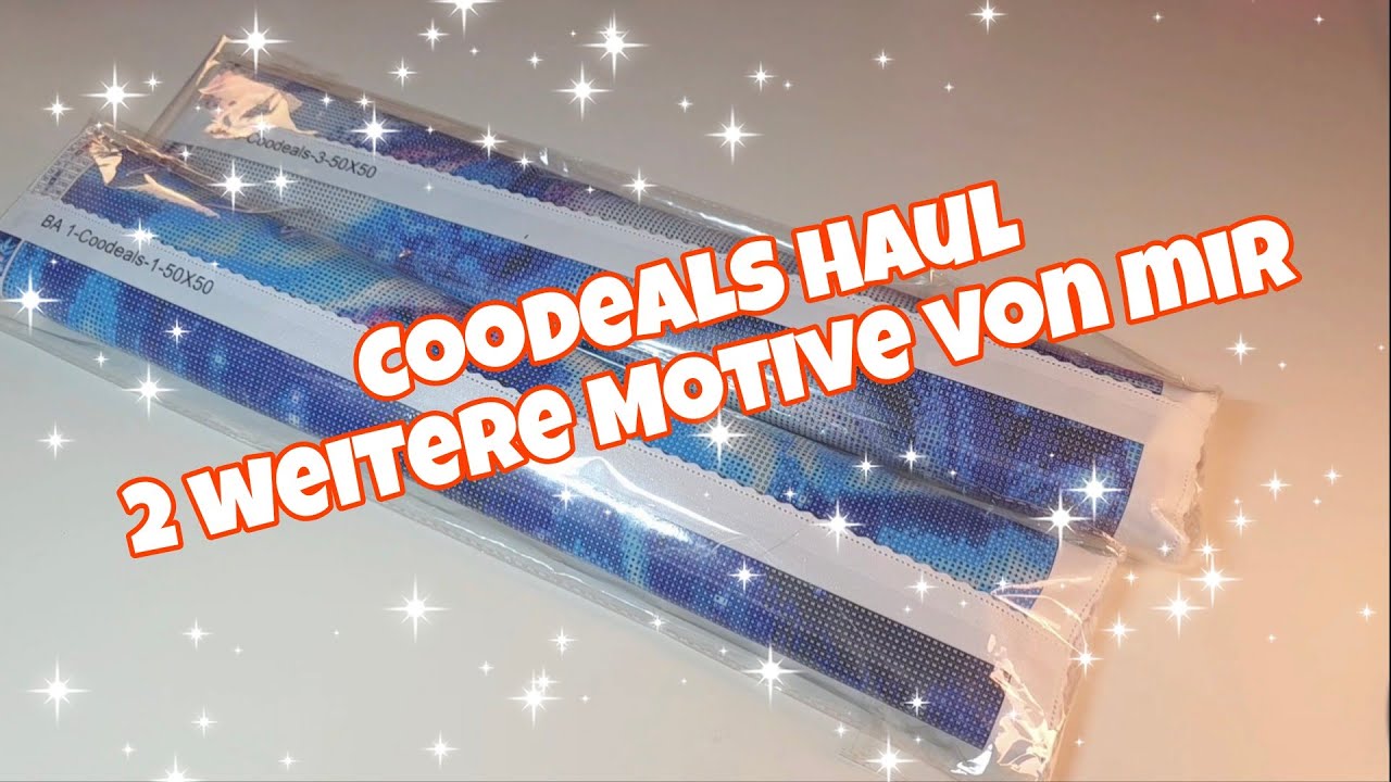 Meine Motive bei Coodeals ! Ich zeige Euch 2 weitere Bilder ! @coodealsdiamondpainting 
