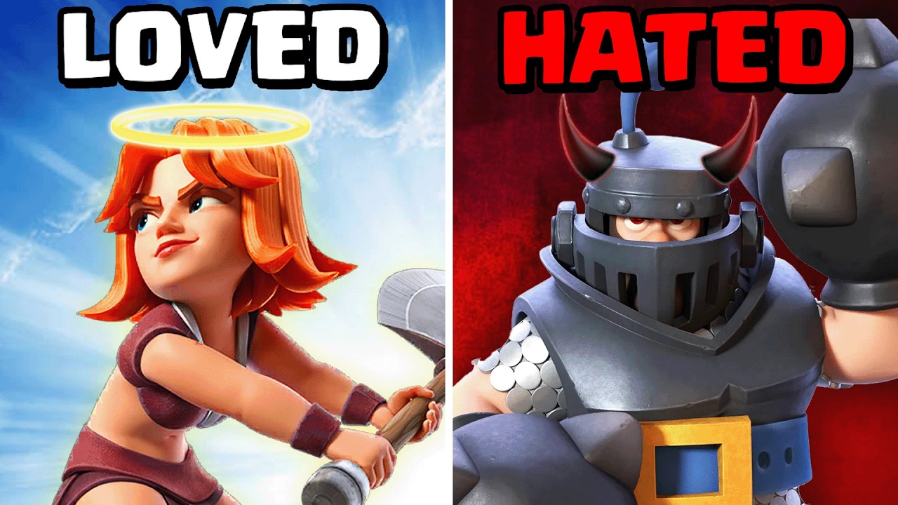 Clash Royale's Most Loved VS Hated Cards