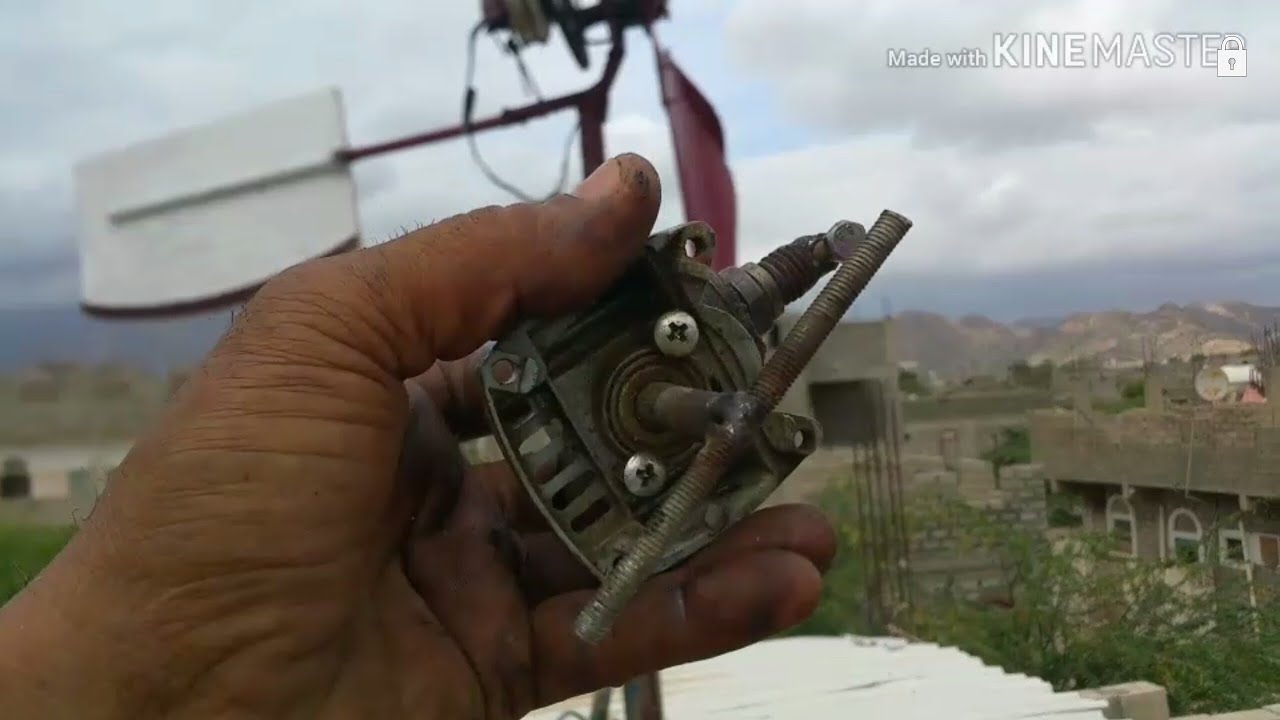 مولد رياح  خمسه ريشه  وتوضيح لفكره جديد تنتج غاز