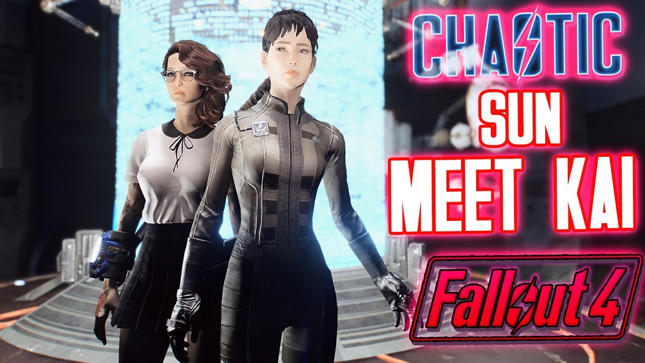 FALLOUT 4 - CHAOTIC SUN - KAI The New Companion, NEW Weapons And Armors (DLC Sized Quest Mod)