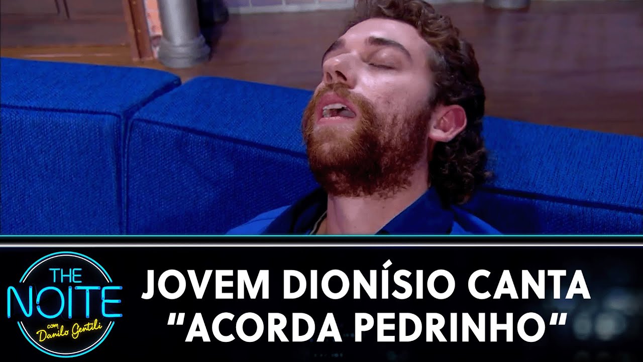 Jovem Dion&iacute;sio canta 