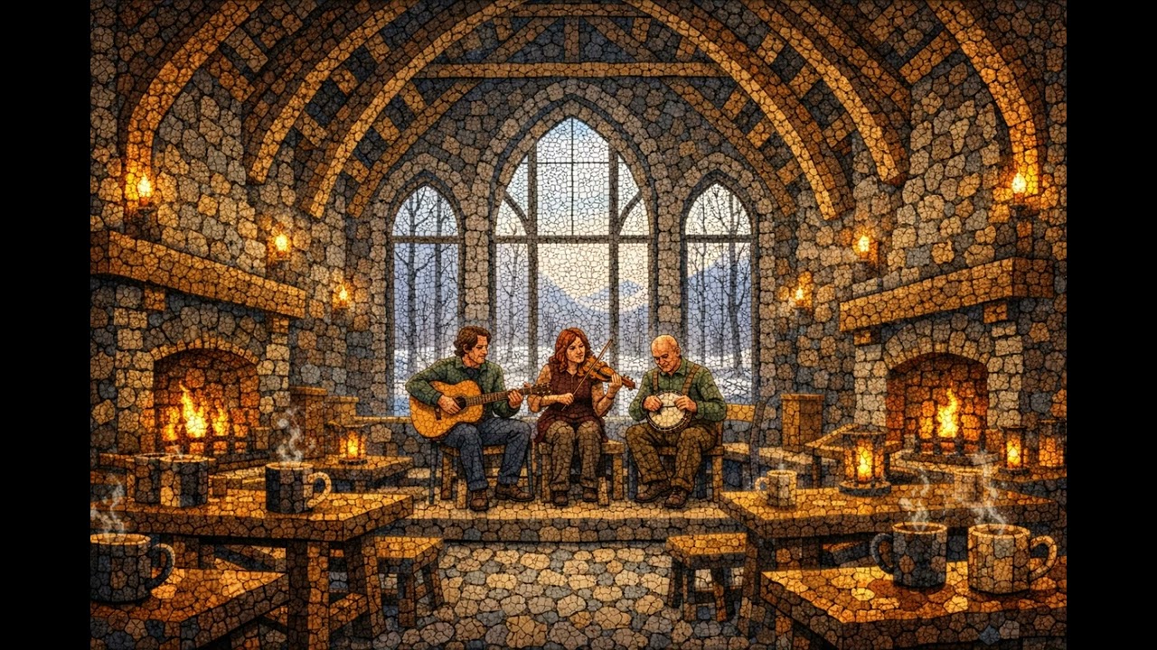 Quiet Conversations and Crackling Wood