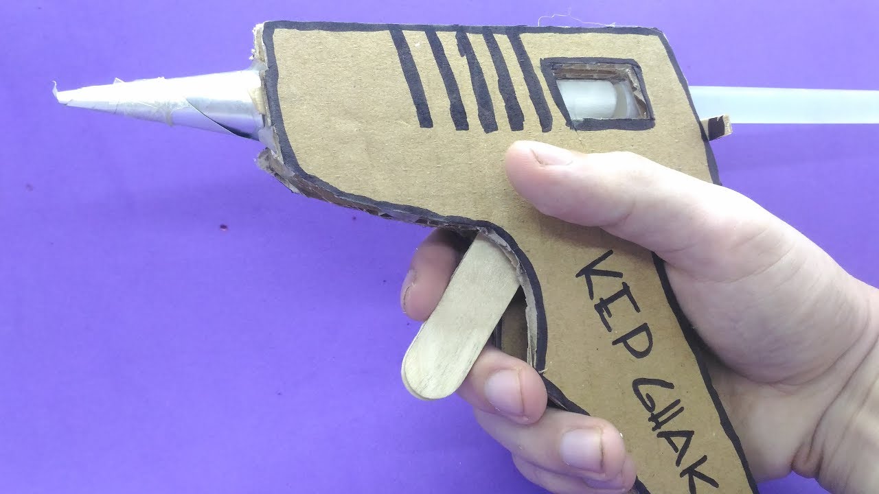 How To Make a Hot Glue Gun at Home DIY Ideas