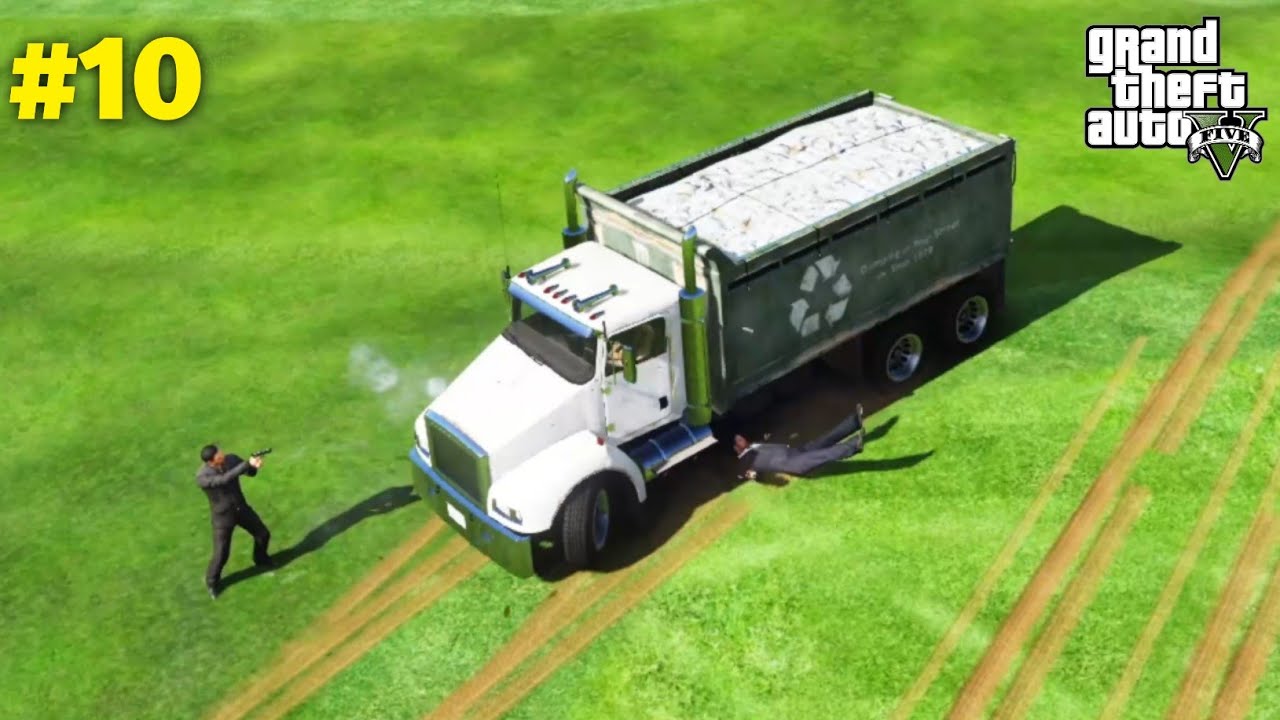 Entering on Golf Ground with Heavy Cargo Truck 🚛 | GTAV Gameplay