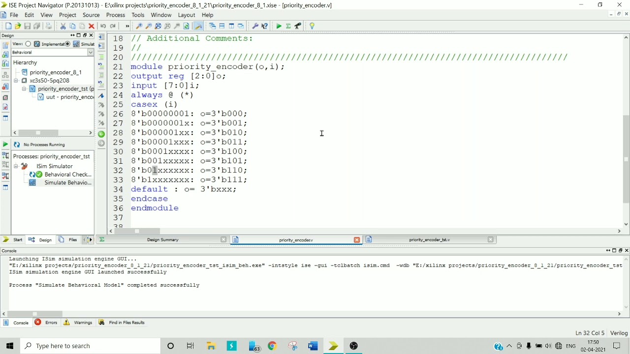 Tutorial 26: Verilog code of Priority Encoder|| #VLSI || #Verilog