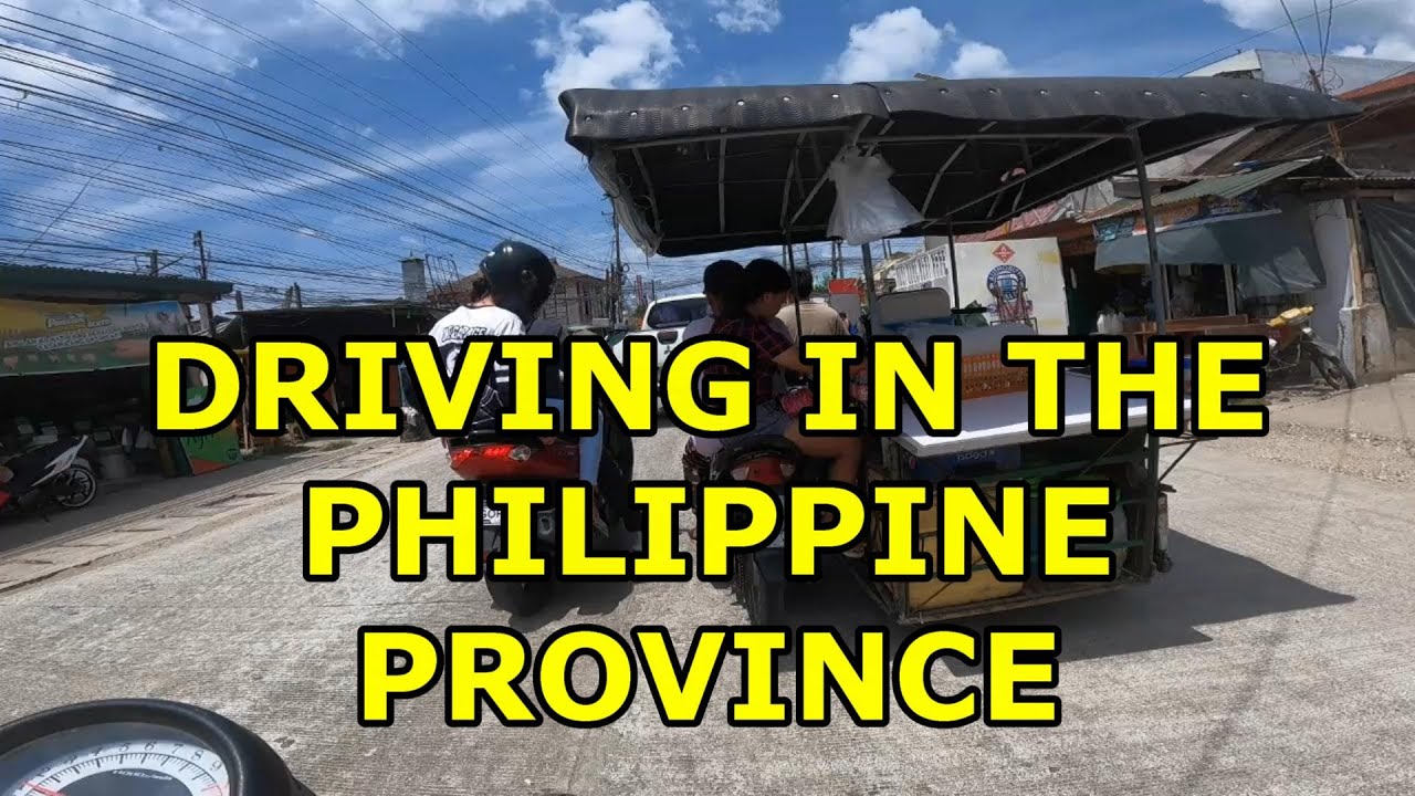 DRIVING IN THE PHILIPPINE PROVINCE, Argao to Dalaguete, Cebu!