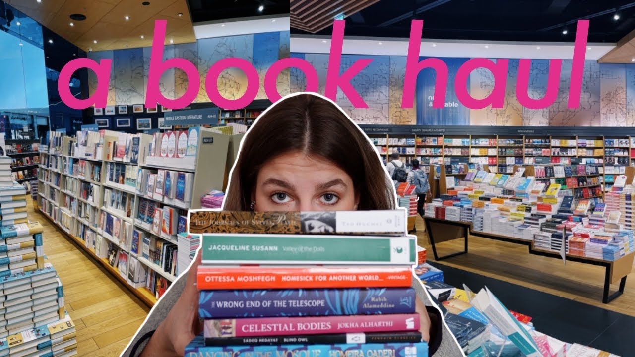 I WENT BOOK SHOPPING IN THE UAE // middle eastern books & other classics 📚
