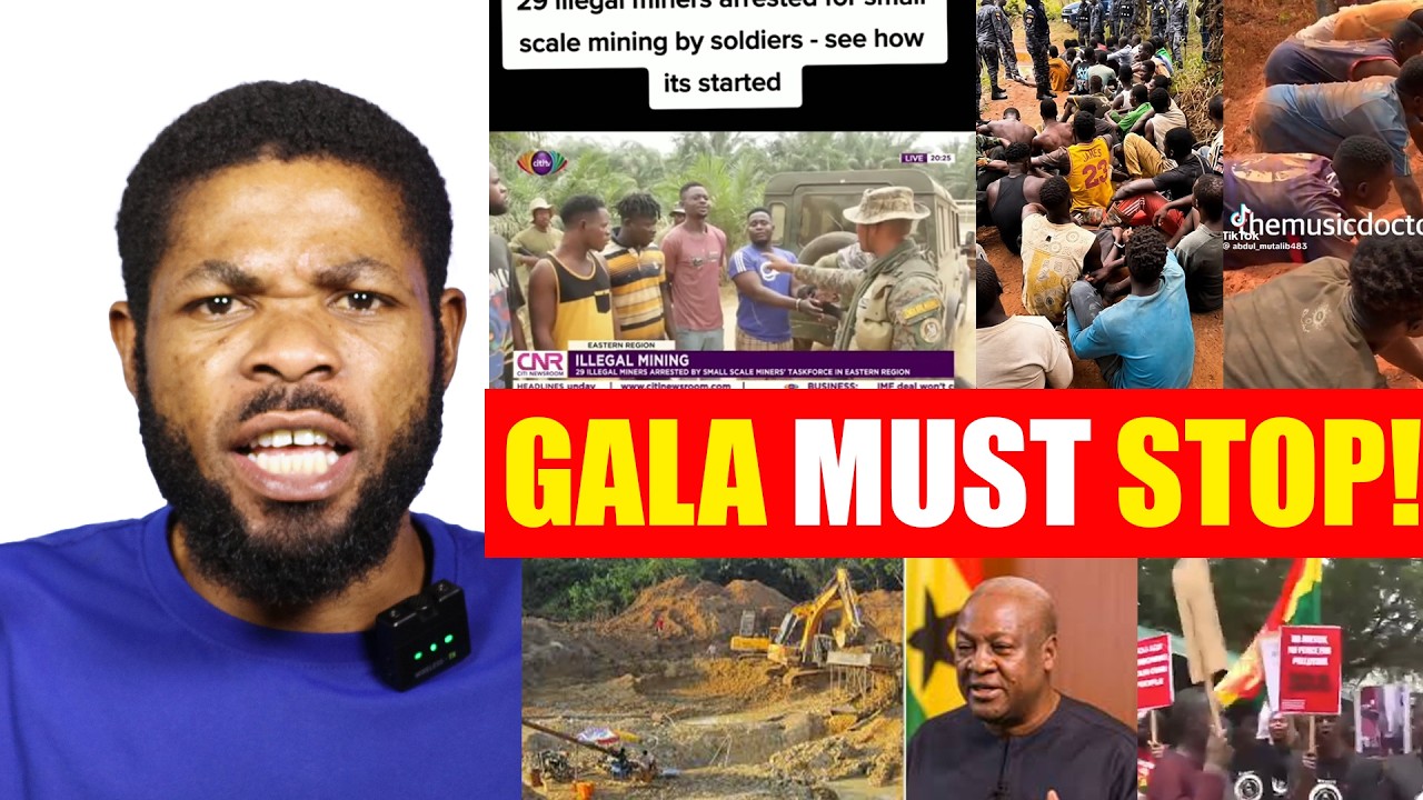 SHOCKING: Police grab 38 Illegal Miners in Eastern Region – 17 Foreigners & 9 Juveniles Involved!