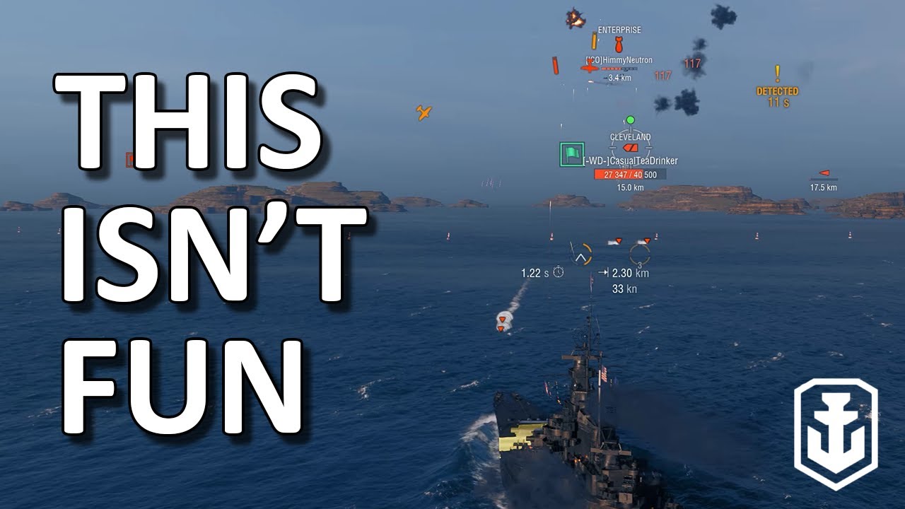 I Like World of Warships; Sometimes I Don't Enjoy Playing It.