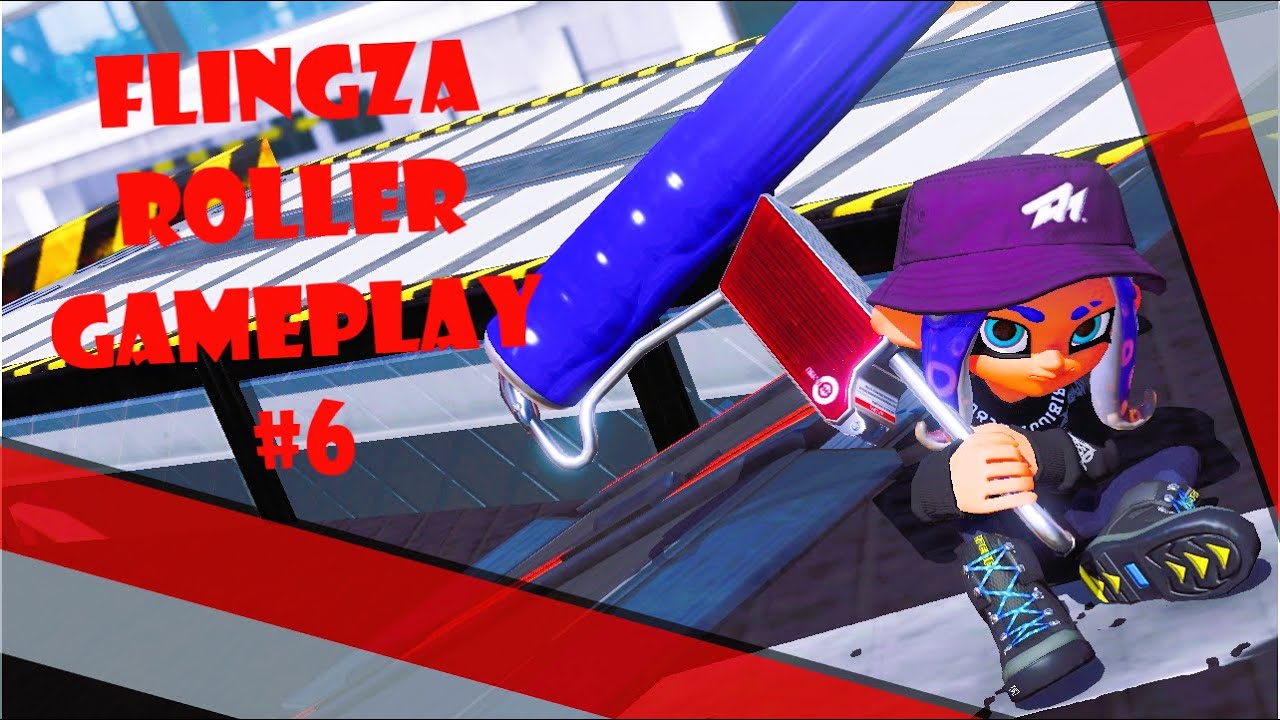 Flingza Roller Gameplay #6 - Splatoon 3 | Anarchy Battle (TC)