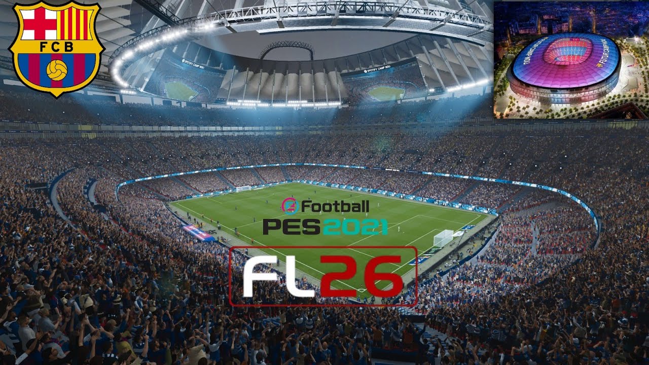 Stadium NEW Spotify Camp Nou PES2021 FL26