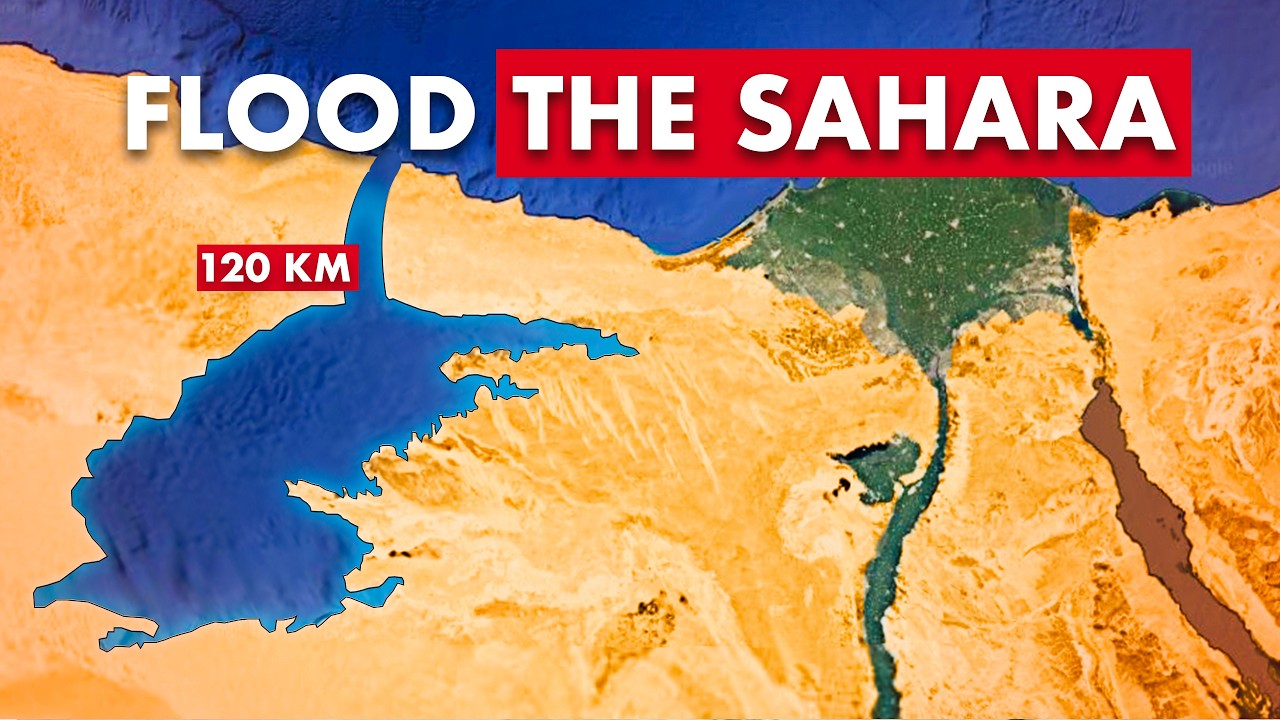 Why Egypt Wants to Flood the Sahara with the Mediterranean