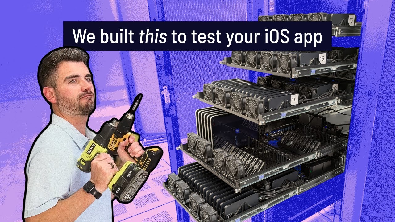 We built a real iOS device farm — here’s why
