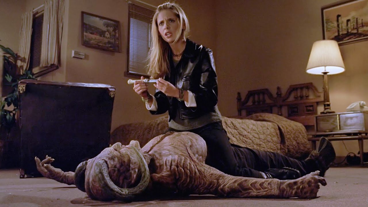 AllSpuffyScenes 4x12 Buffy vs Demon Giles