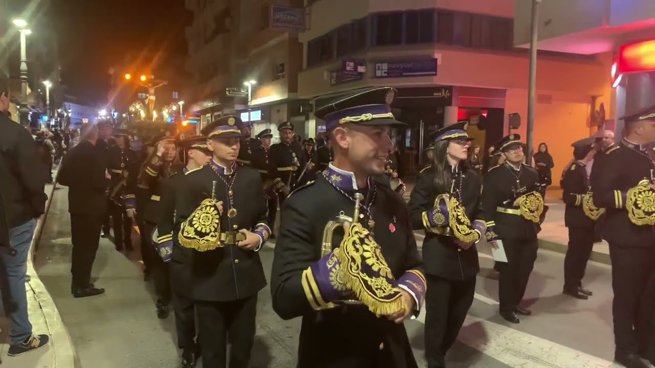 Procesion en Mazarron Viernes santo 2024 | prosesjon i Mazarrón Langfredag 2024