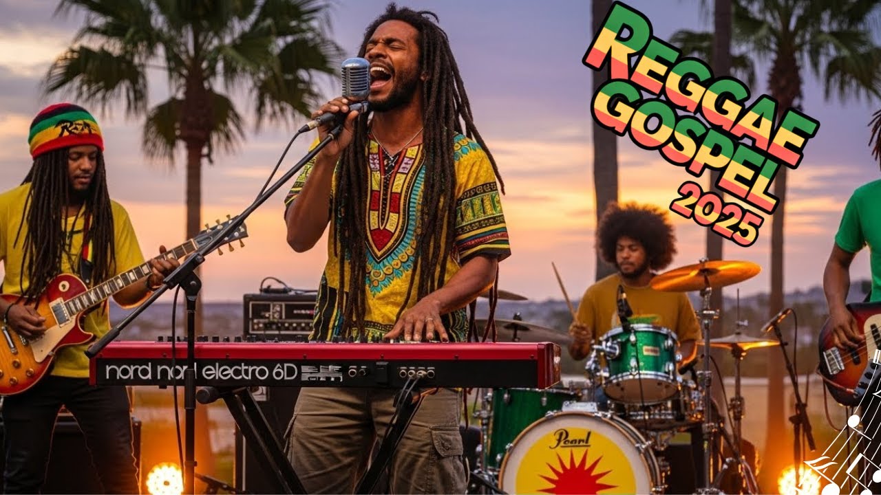 AS MELHORES CANÇÕES CRISTÃS QUE TRANSFORMAM VIDAS | Salmo 47 - Deus Reina Reggae Gospel 2025
