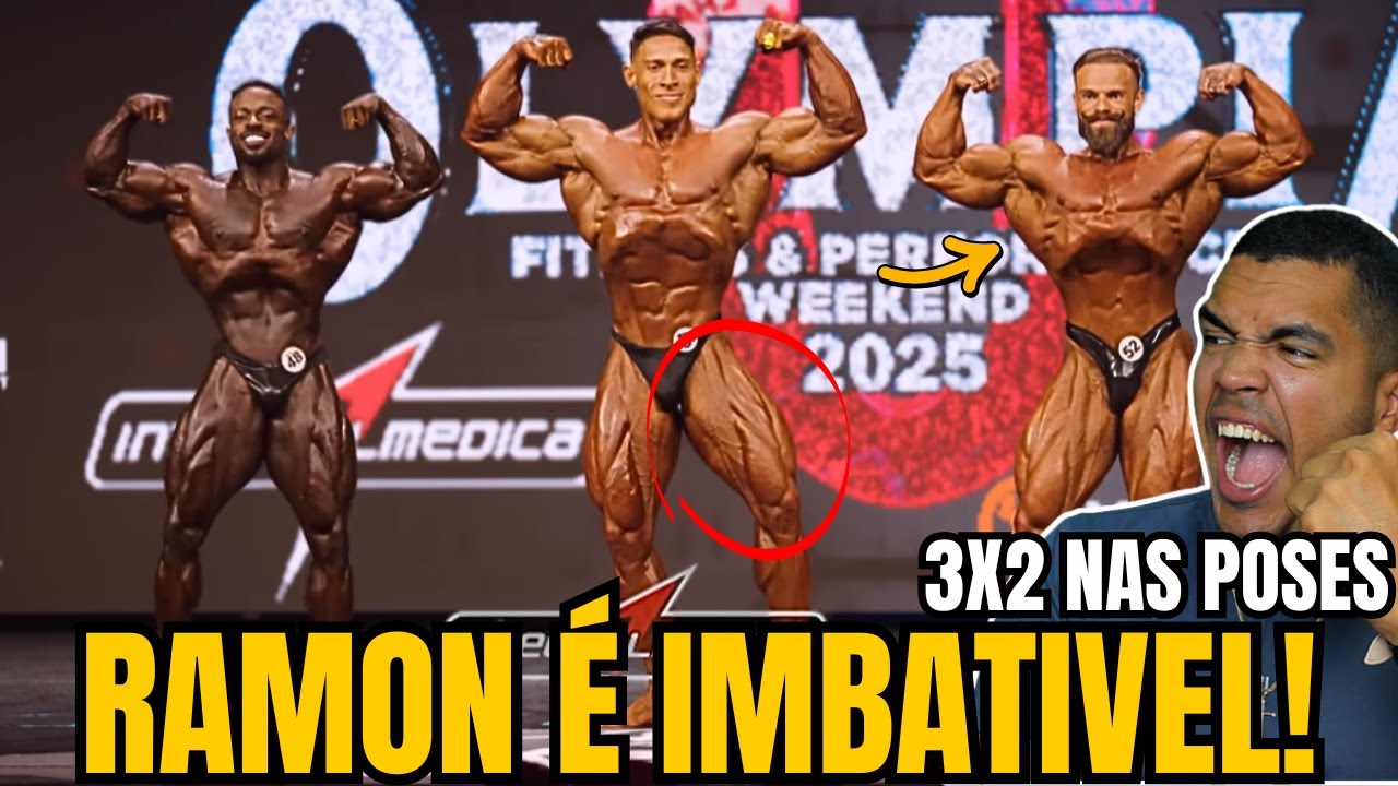 COM ESSE FEEDBACK RAMON &Eacute; IMBATIVEL ENQUANTO COMPETIR NA CLASSIC PHYSIQUE!