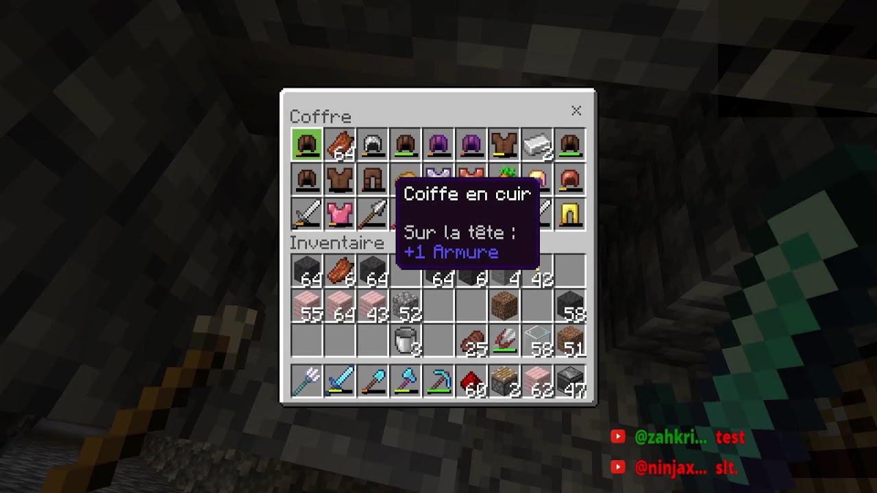 Aventure Minecraft pere fille + 1 guest