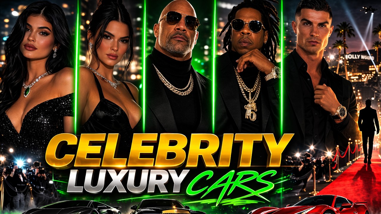 Hollywood Stars & Their Insane Luxury Cars  #CelebrityCars #LuxuryCars