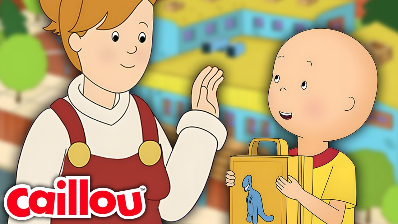 Caillou Vuelve a la Escuela | Las Nuevas Aventuras de Caillou | Temporada 3: Episodio 3
