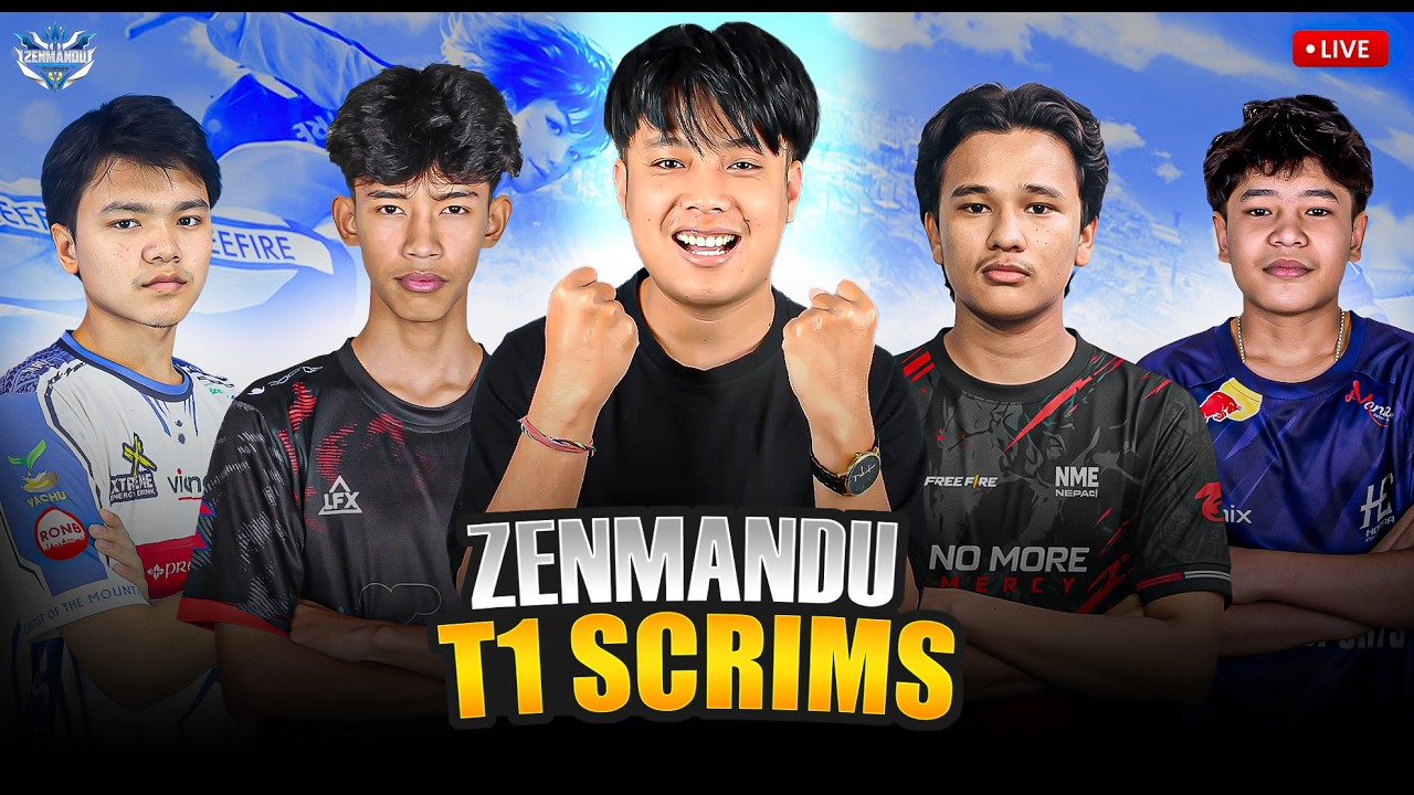 [ 🔴LIVE ] ZENMANDU T-1 SCRIM LIVE | INTENSE T-1 LOBBY FT. @HoraaEsportsOfficial @DRSGAMING