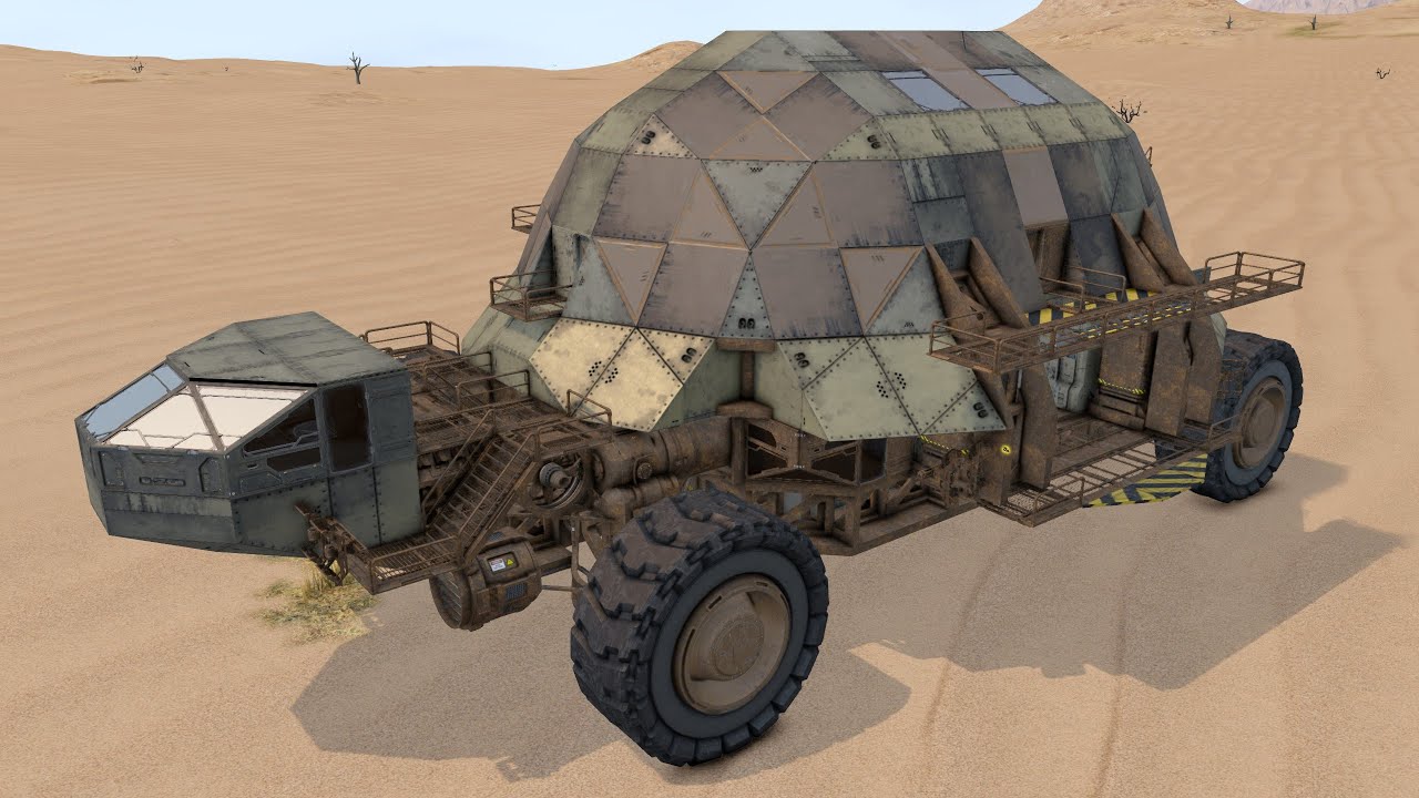 Space Engineers - Turtle Rover thing (Early Concept)