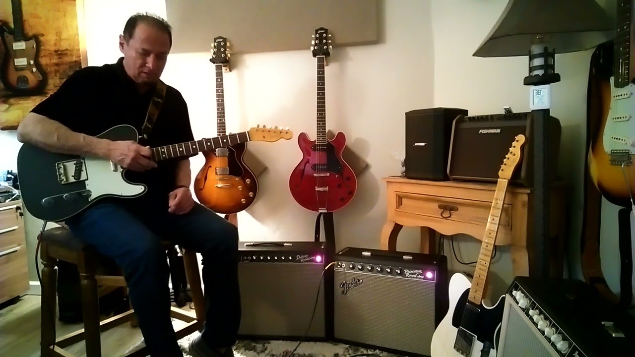 Fender 64 Custom Handwired Amp Shootout - Princeton Reverb Versus Deluxe Reverb