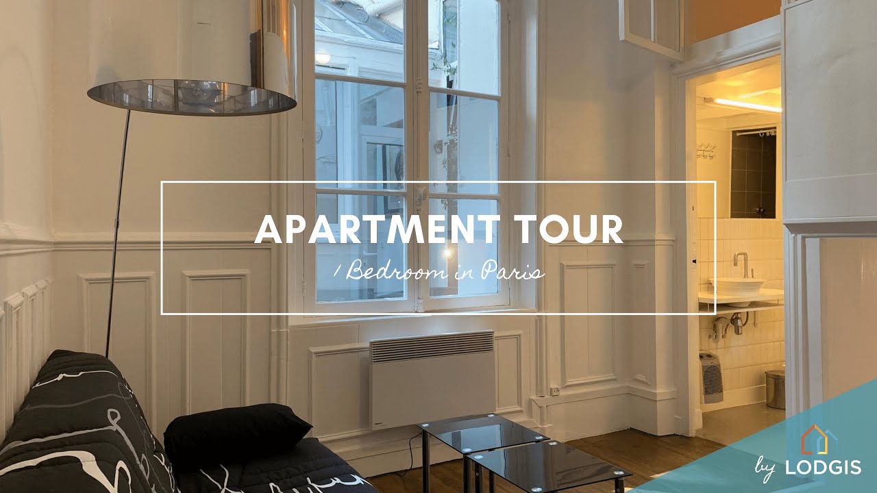 Apartment Tour // Furnished  22m2 in Paris – Ref : 20420677