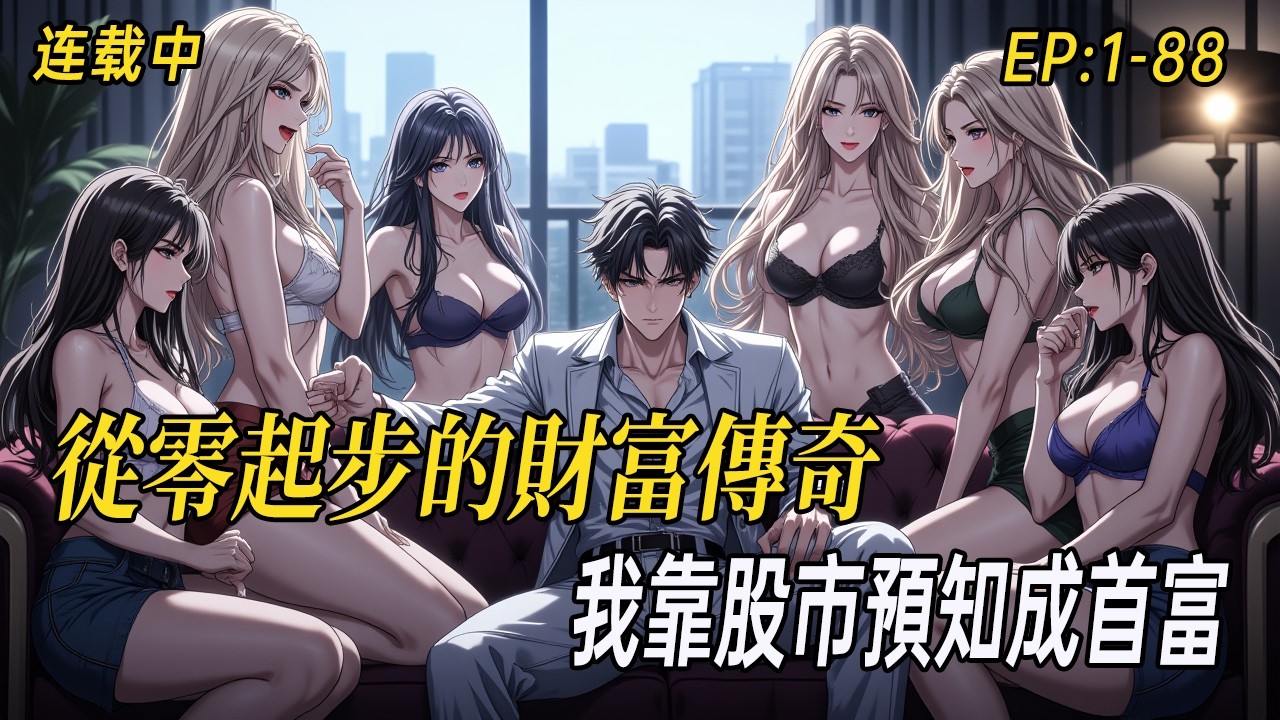 《重生醒來，我靠股市預知成首富》重返大學時代，從零起步的財富傳奇——當「股神」陳蕭謙稱不懂股票，卻精準收割每一波行情；當歷屆影后成為他身邊緋聞主角，他只用微笑回應所有追問。#有声漫画#二次元#打脸