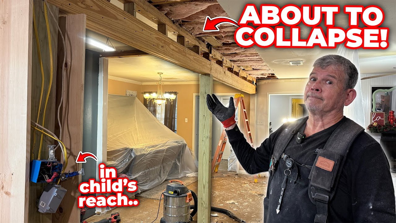 This DIY Remodel Turned Deadly... We Had to Fix it BEFORE Christmas with Family!