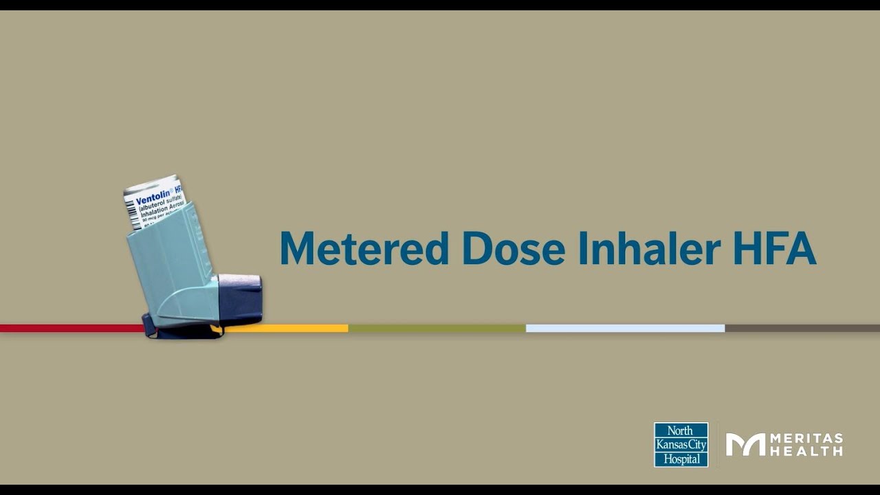 How to Use a Metered Dose Inhaler