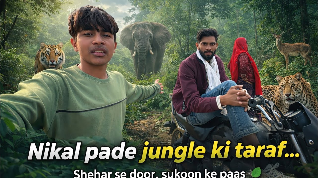 Nikal pde jungle ki tarf 😱 